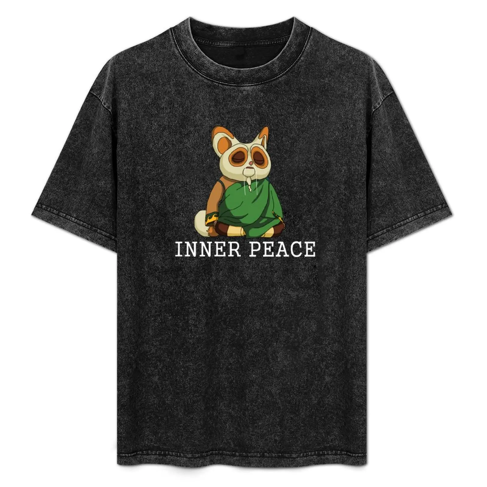 

Shifu inner peace T-Shirt Big Size Short Sleeve Casual Top