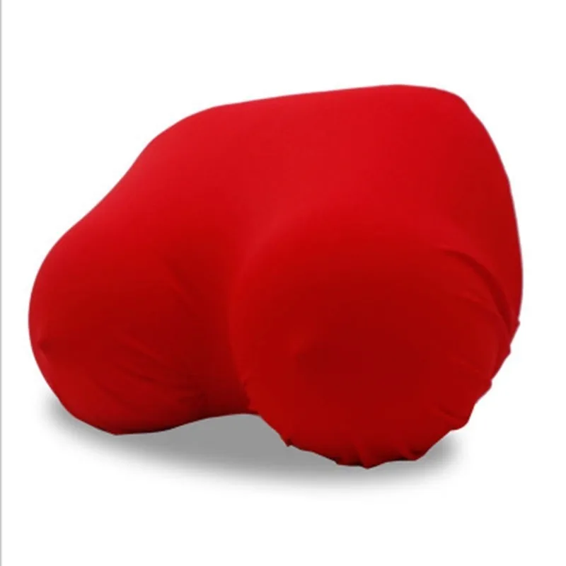 Sexy Pillow Creative Slow Rebound Breast Pillow Solid Color Memory Cotton Headrest Home Textile New Style 2022