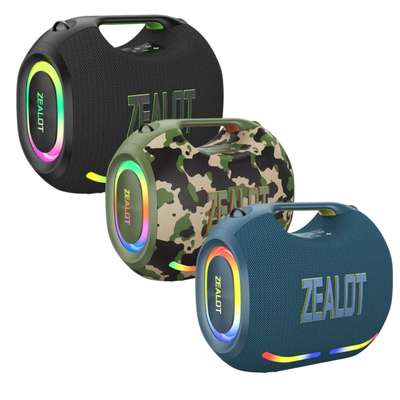Quality Surround Sound Rechargeable Dj Original Manufacturer Wireless Speakers Strong Bass Portable Subwoofer Party Speaker