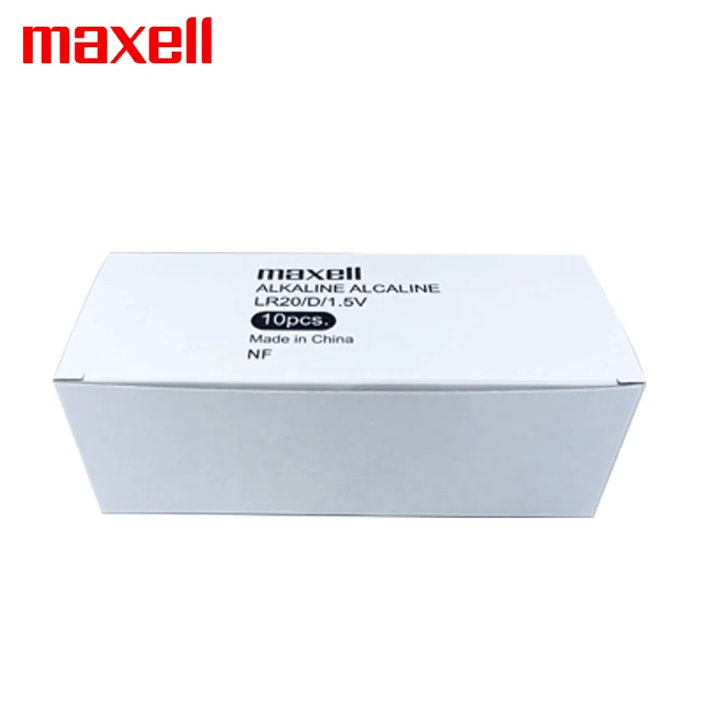 Maxell 1Pcs LR20.D lr20d Water Heater Gas Stove Flashlight D Type 1.5V Alkaline Dry Battery  A98L-0031-0005 A06B-6050-K061