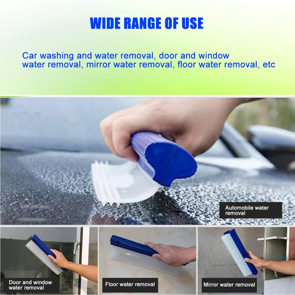 12 Inch Cleaning Water Squeegee Home Windows Stains Scraping Drying Scraper For Car Roof Engine Hood Glass Wiper Wash Tool B93