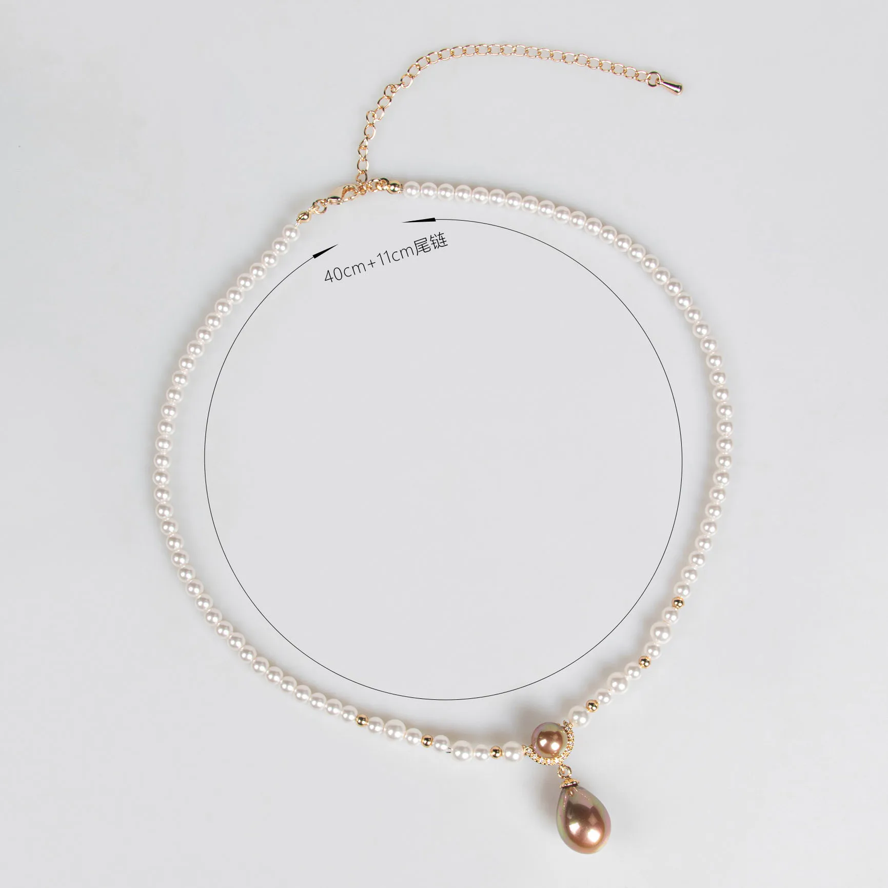 2 pezzi moda casual accessori per gioielli zirconi cubici collana da donna orecchini set banchetto cocktail abito da viaggio M-99