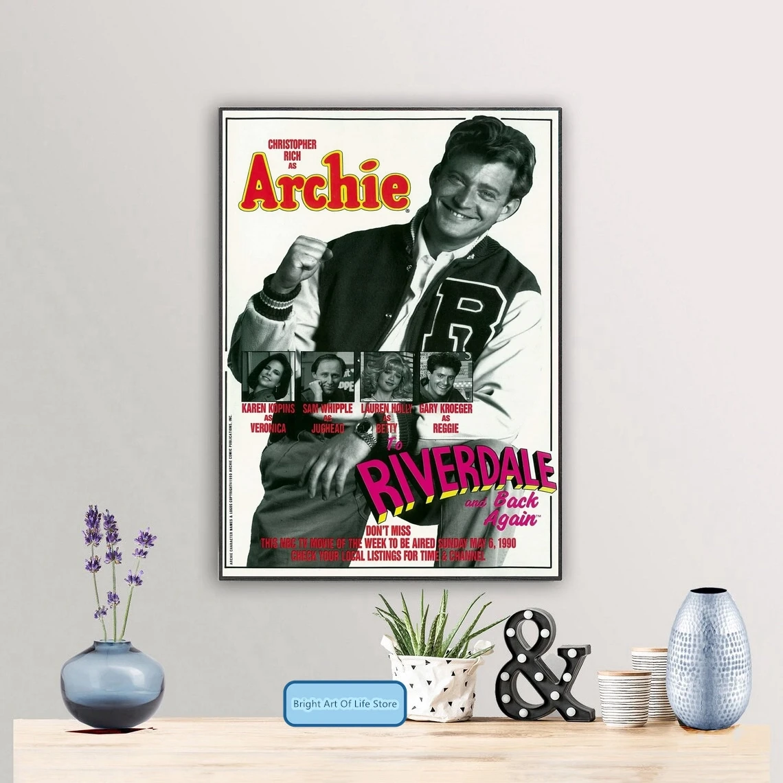 Archie To Riverdale and Back Again ملصق الفيلم ديكور المنزل طلاء جدران (بدون إطار) #1