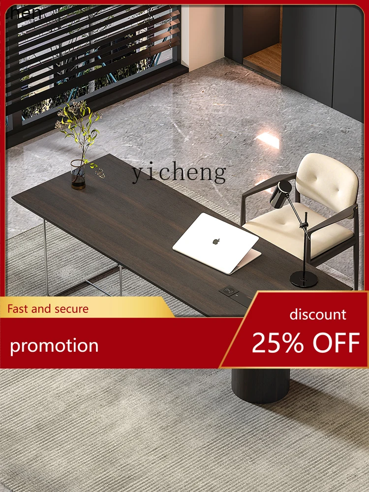 

HXL minimalist study desk boss office long table simple modern home living room writing desk computer table