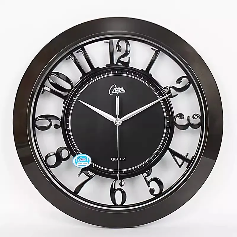 16-inch Large Wall Clock Vintage Silent Luxury Gold Shabby Chic Kitchen Home Watch Wall Clocks Home Decor Duvar Saati Gift SC574