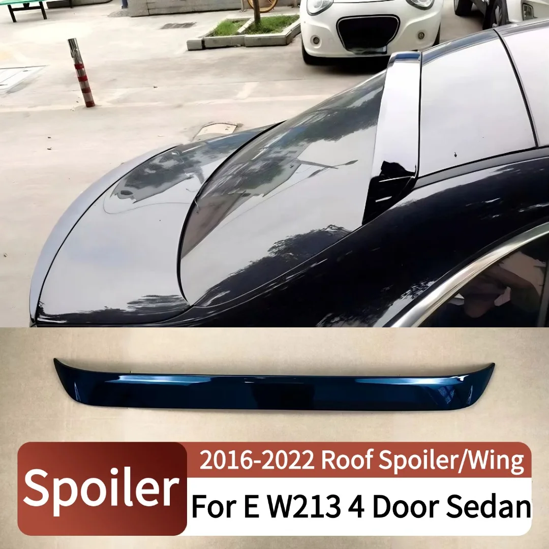 

AM Style Rear Wing Roof Spoiler Boot Lip Tuning Accessories For Mercedes Benz E-Class 2016-2022 W213 E260 E300 E350 4 Door Sedan