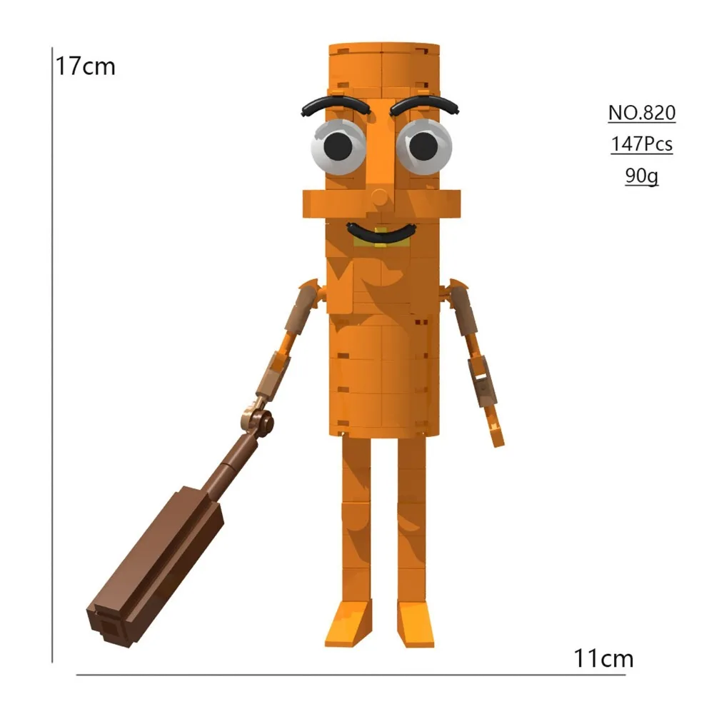 Tung Tung Tung Sahu Robot en bois Tralalero Tralala blocs de construction Bombardiro Crocodilo Al montagne mer classique ensemble complet italien