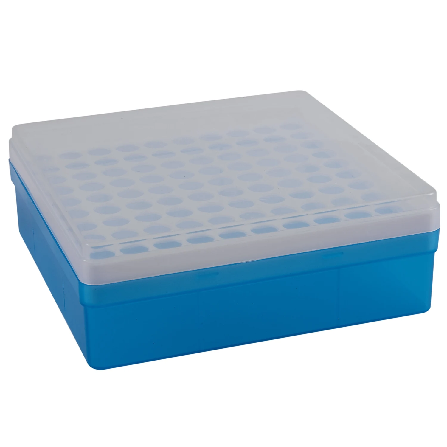 Plastic Square 100 Positions Laboratory 1.5ml Centrifuge Tube Case Box