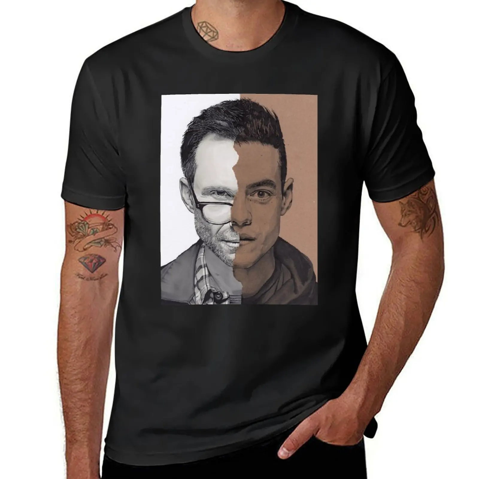 Mr. Robot T-Shirt cute tops shirts graphic tees Aesthetic clothing quick drying t shirts for men