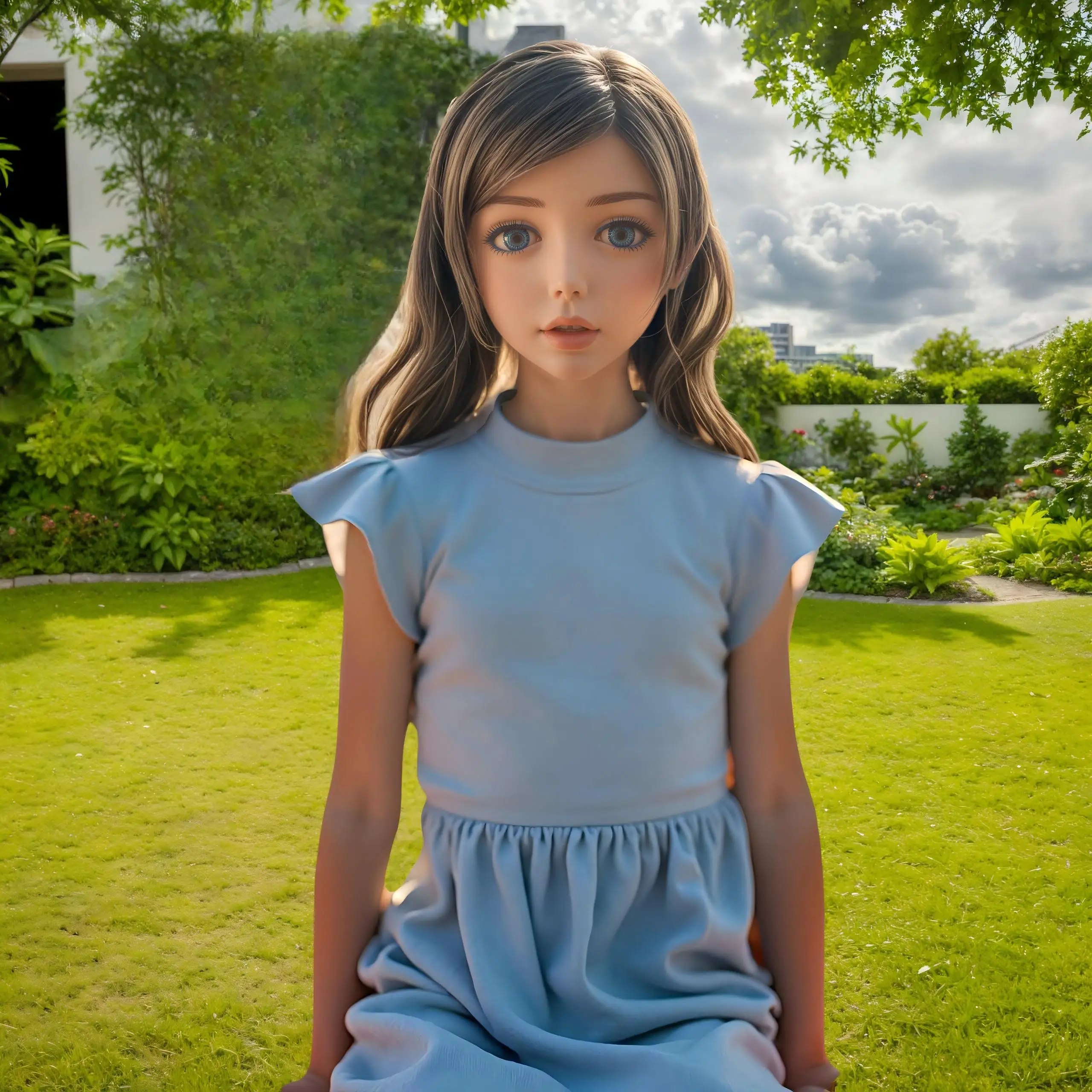 

65cm seamless action TPE doll, sturdy bones, versatile poses, exquisite makeup, delicate skin, suitable for photography, parties