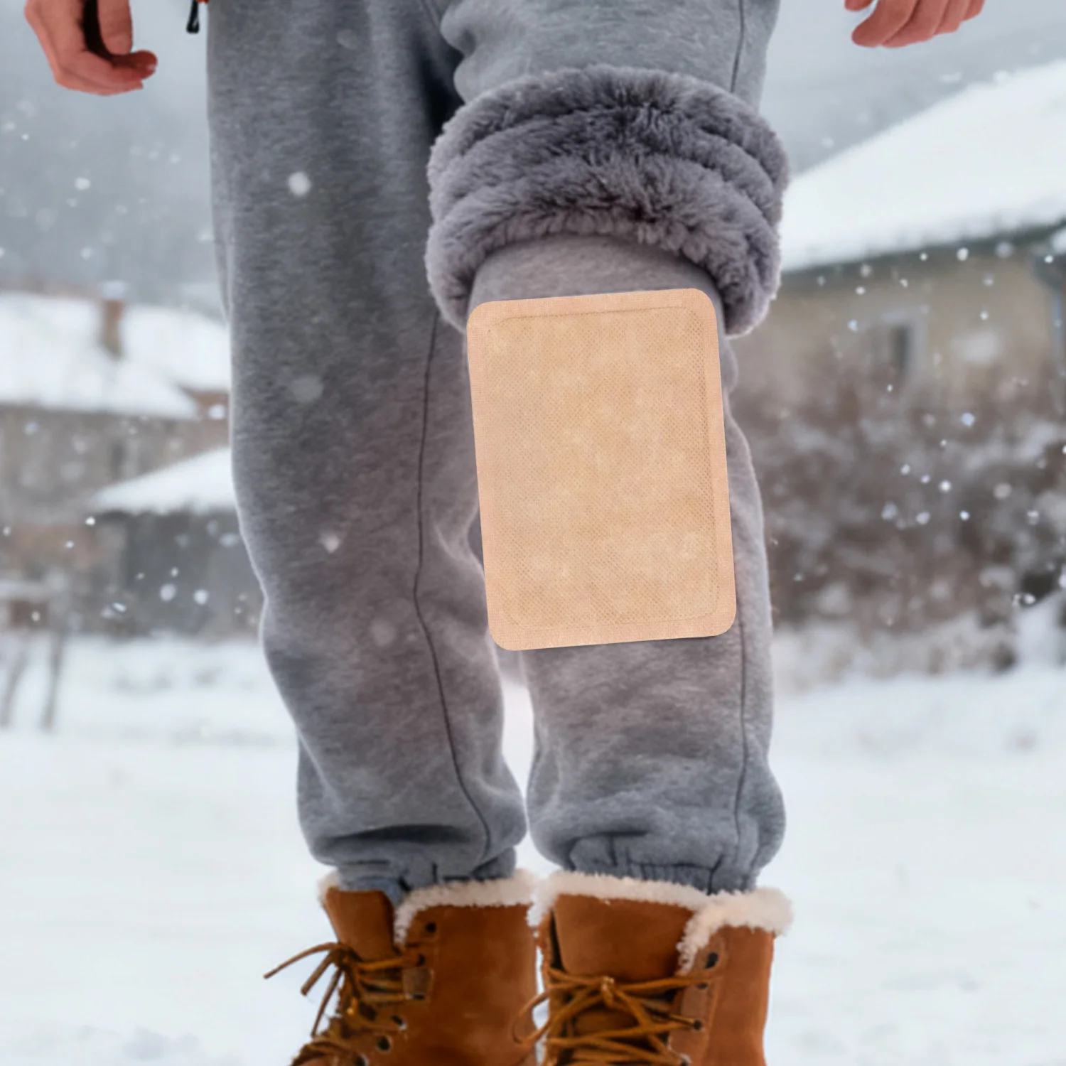 العشبية الدافئة الجسم التصحيح طويلة الأمد التدفئة السريعة التدفئة حتى الشيح الساخن ضغط ملصقات دافئة الخصر والبطن ملصقات دافئة #4