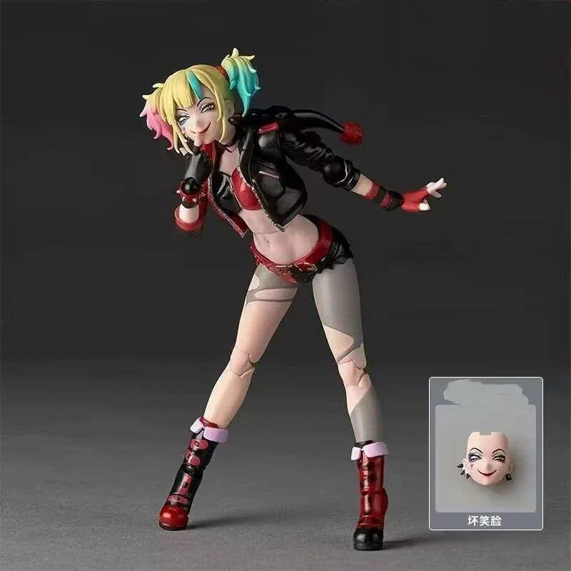 Anime Suicide Squad Harley Quinn Action Figure Articulated Model Kit Collectible Toys Desktop Pc Case Decorative Ornaments Gift