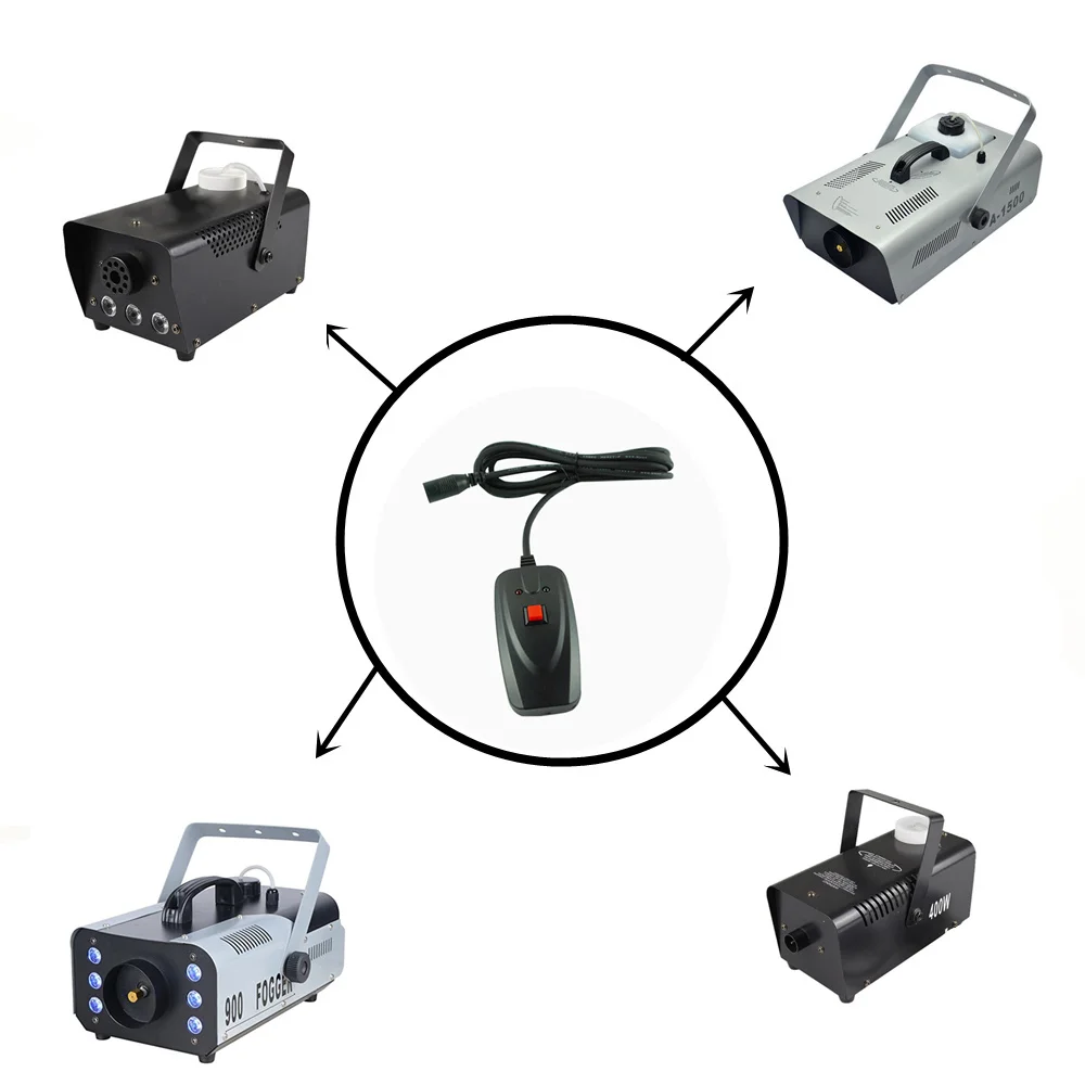 2.5m / 8.2ft Smoke Machine Signal Common Line Controller Replacement Part for  400 500 900 12001500W Fog Smoke Machine