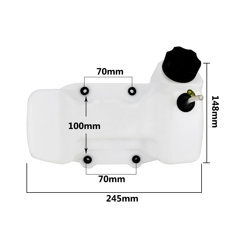 Pièces de rechange pour débroussailleuse 40-5BL, carburant précieux, Assy Gas, capuchon précieux