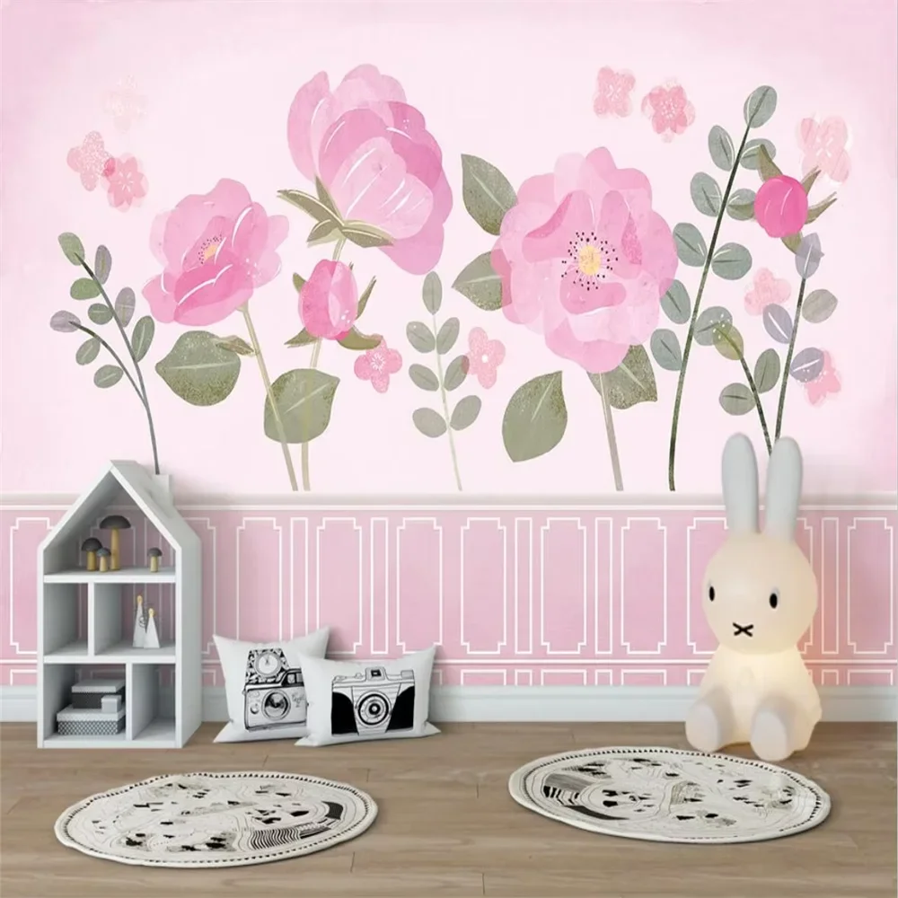 

Фотообои с пейзажем, цветами и растениями, 3D-обои для гостиной, декоративные обои для дома, 3D-обои для стен спальни