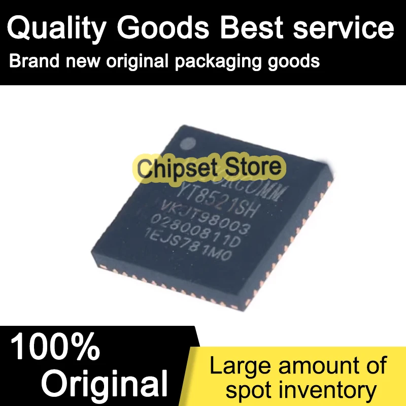 

YT8521SH-CA YT8521SH CA YT8521 QFN 100% Brand new