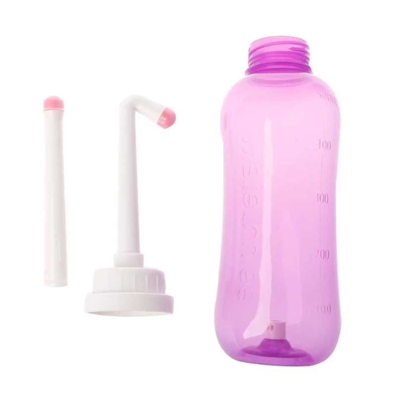 500ml Portable Bidet Sprayer Cleaner Hygiene Bottle Washing