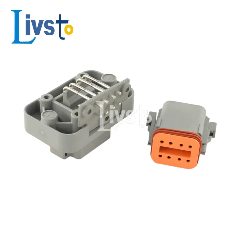 2 4 6 8 12 Pin Deutsch DT Waterproof Auto Wire Harness Connector DT13-2PA DT13-4PA DT13-6PA DT13-8PA DT13-12PA