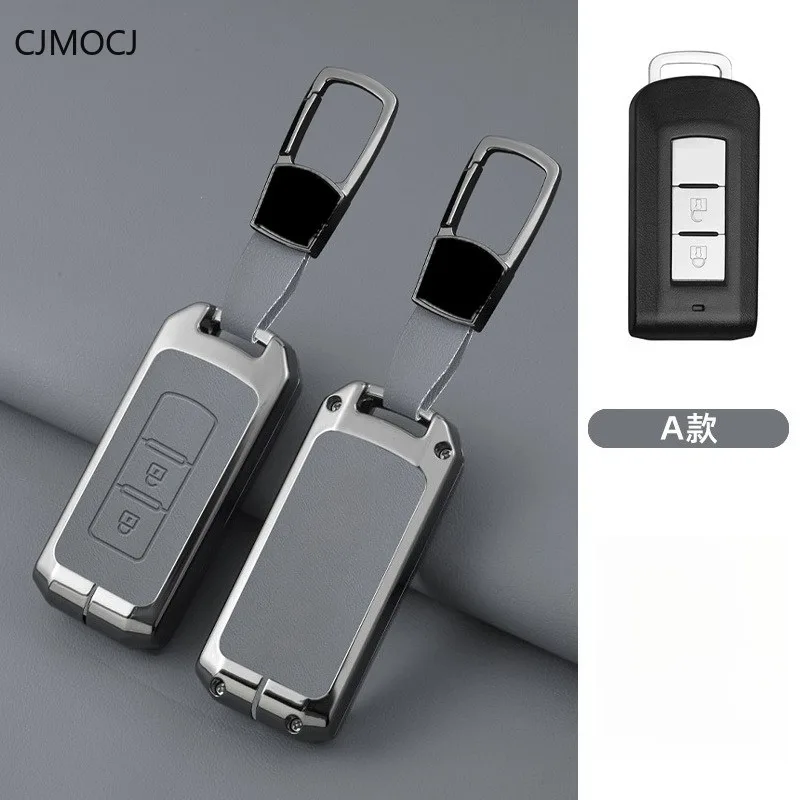 

Premium Zinc Alloy Key Cover Case for Mitsubishi ASX/Outlander/Lancer/Eclipse Cross/Pajero - Protective Key Fob Shell Keychain