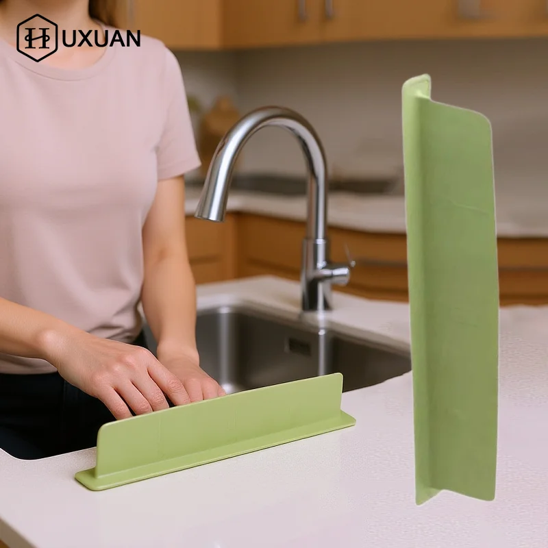 

Силиконовая кухонная раковина, брызговик для воды, защита от брызг, водонепроницаемая панель экрана от брызг, защита от воды для умывальника
