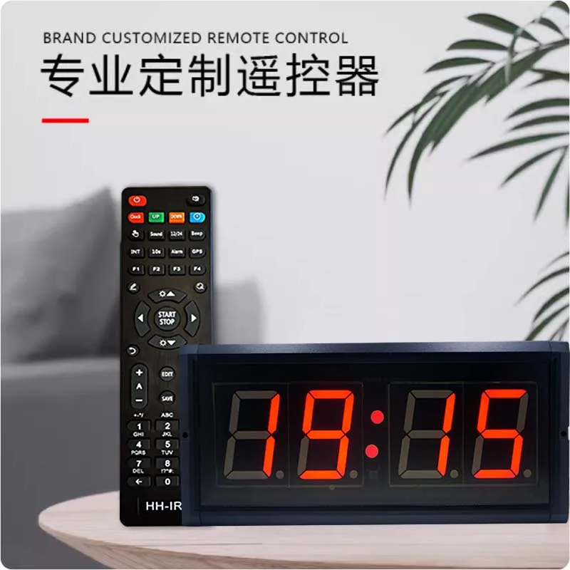 LED competition press timer, single-sided positive countdown, track and field marathon training debate competition conference st
