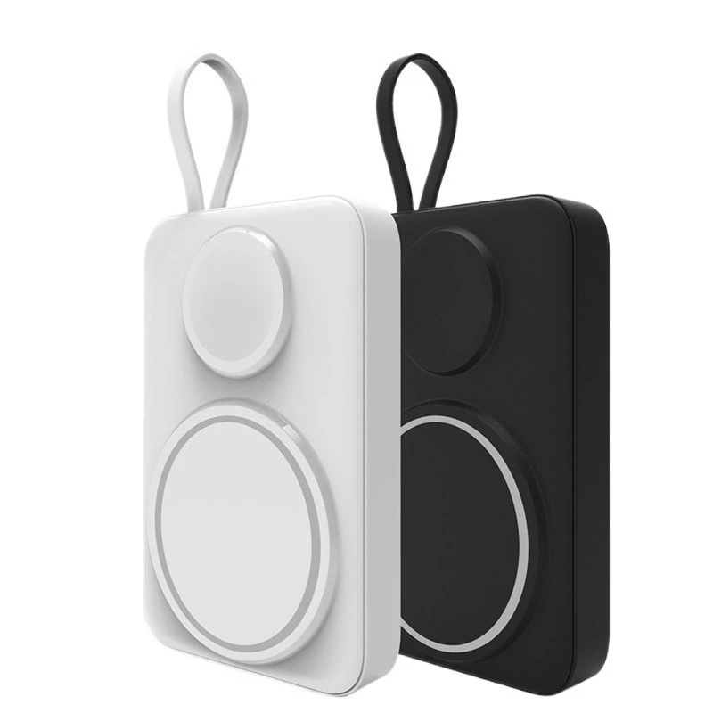 For Apple Watch IPhone Xiaomi Samsung Portable USB C Cable Fast Charging External Battery 10000mAh Magnetic Wireless Power Bank
