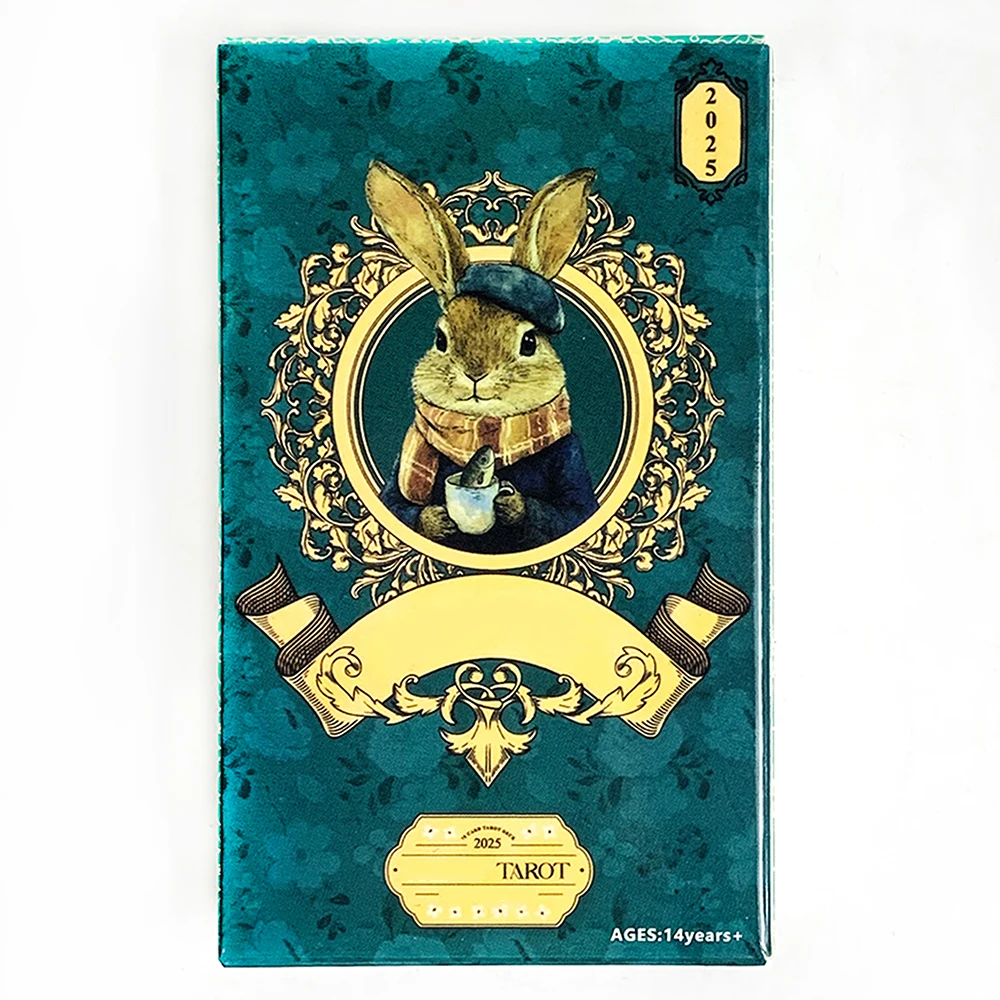 2025 New Tarot Cards 78 Card Tarot Deck English Version Destiny Prediction Divination Board Game Meditation & Party Games