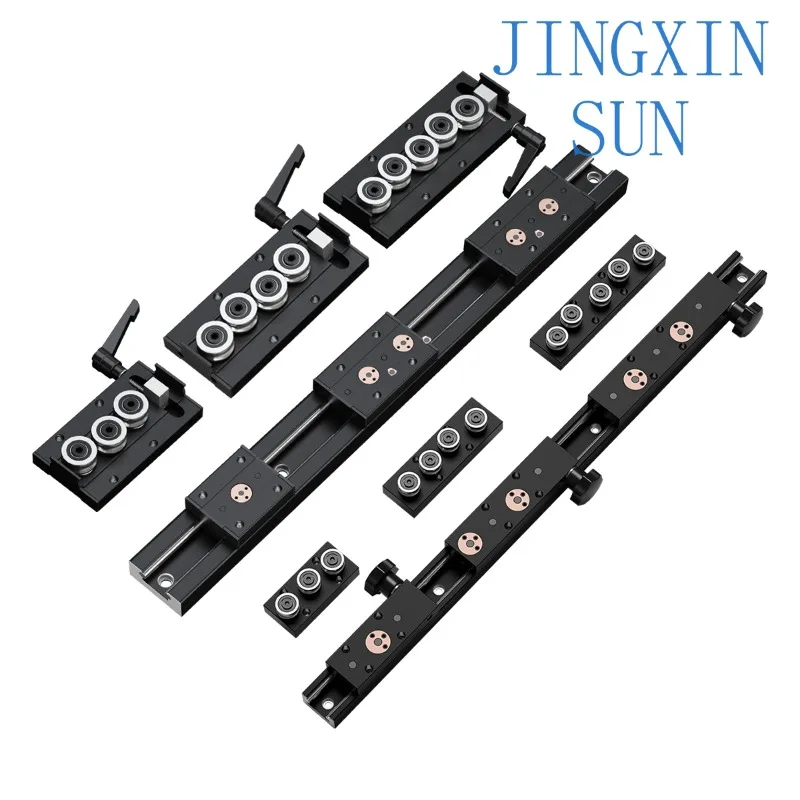 Built-in dual-axis center SGR15-35 high-speed optical axis slider linear guide locking slider for photographic numerical