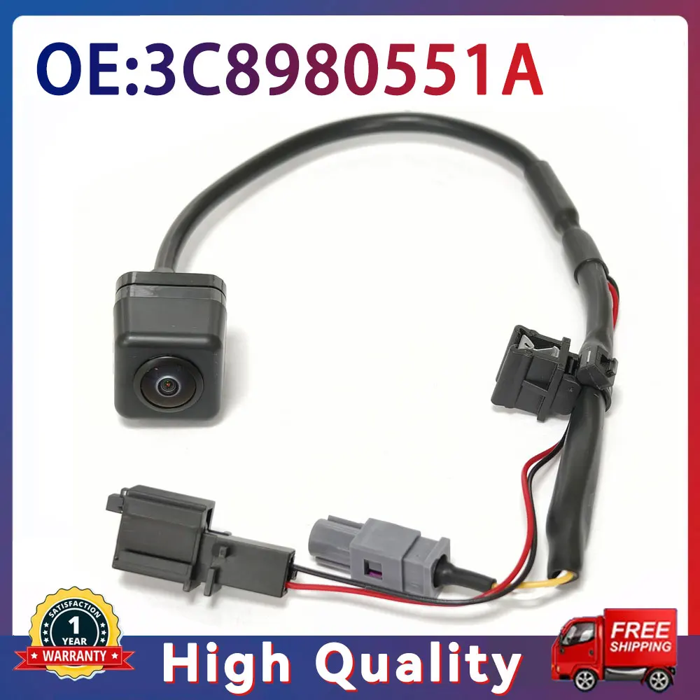 3C8980551A HD Reverse Camera CAR For VW Passat 2009-2015 Magotan 2012-2016 Rear View Parking Assist Backup Camera 3C8 980 551 A