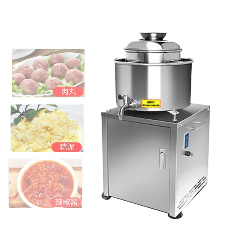 Stainless Steel Meat Slurry Machine Commercial Blender Meat Grinder For Sausage Meatball Making Durian