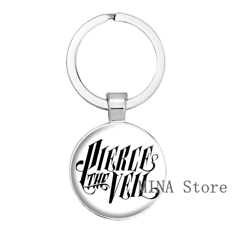 Pierce The Veil Band Collide With The Sky Poster Music Album Keychain Music Aesthetic Keyring Bag Decor Jewelry Fans Collect Gif