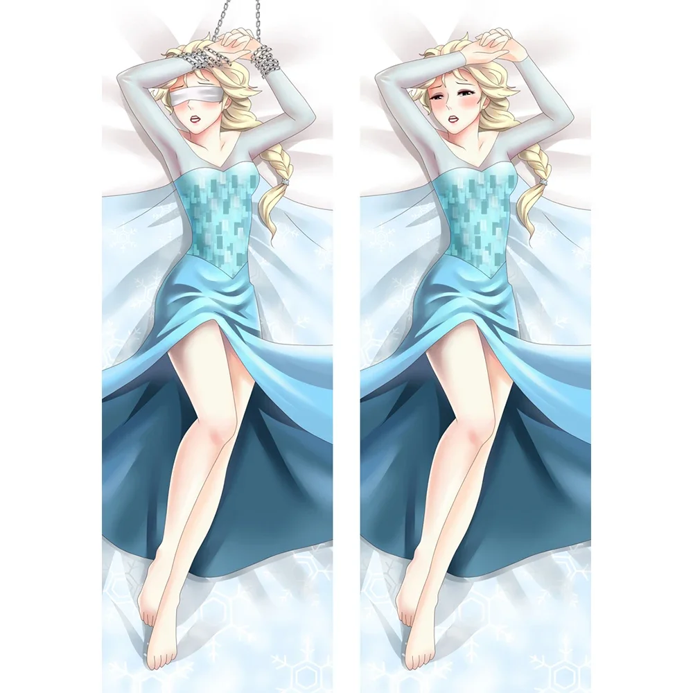 60*180CM Anime Pillow Cushion Cover Bedding Pillowcase 2-Side Print Decor Hugging Body Cute Pillow Case Accessories