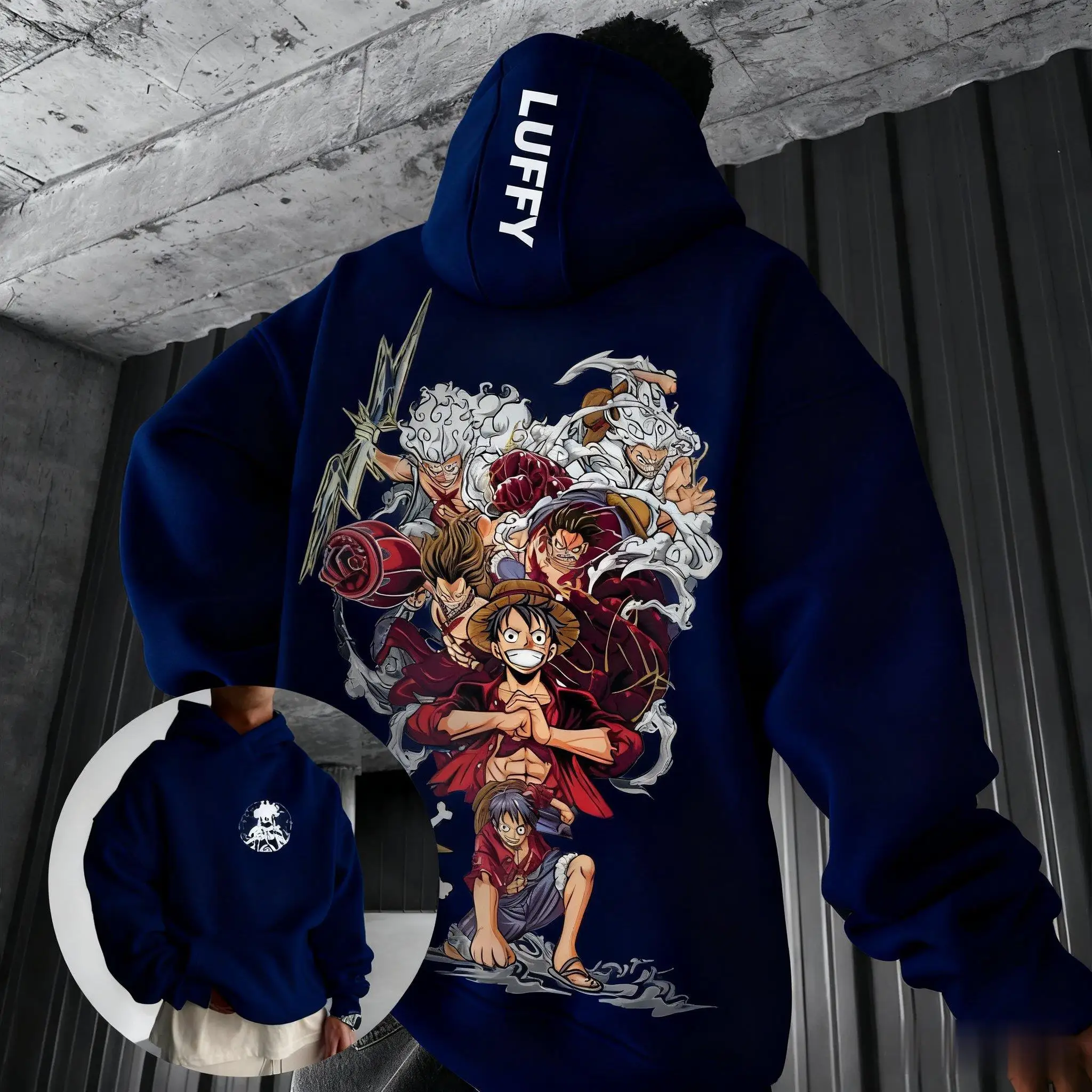 

New One Piece Anime Hoodie Men Women Autumn Winter Fashion Cosplay Streetwear Oversized Casual Pullover Sweatshirt Y2k Tops