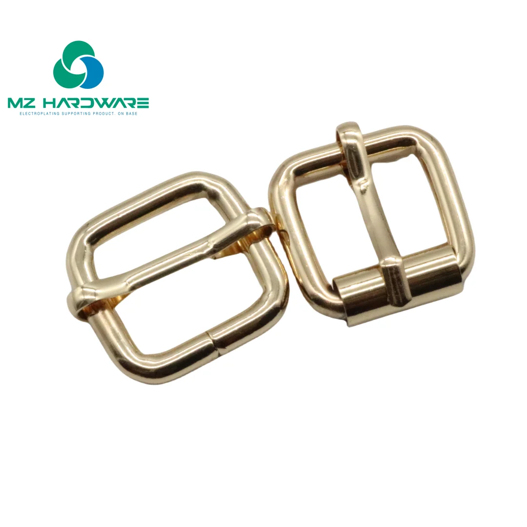 High Quality 2 Pcs Rectangular Pull Heart Buckle Bag Hardware Accessories Shoulder Strap Adjustment Tri-glide Buckle