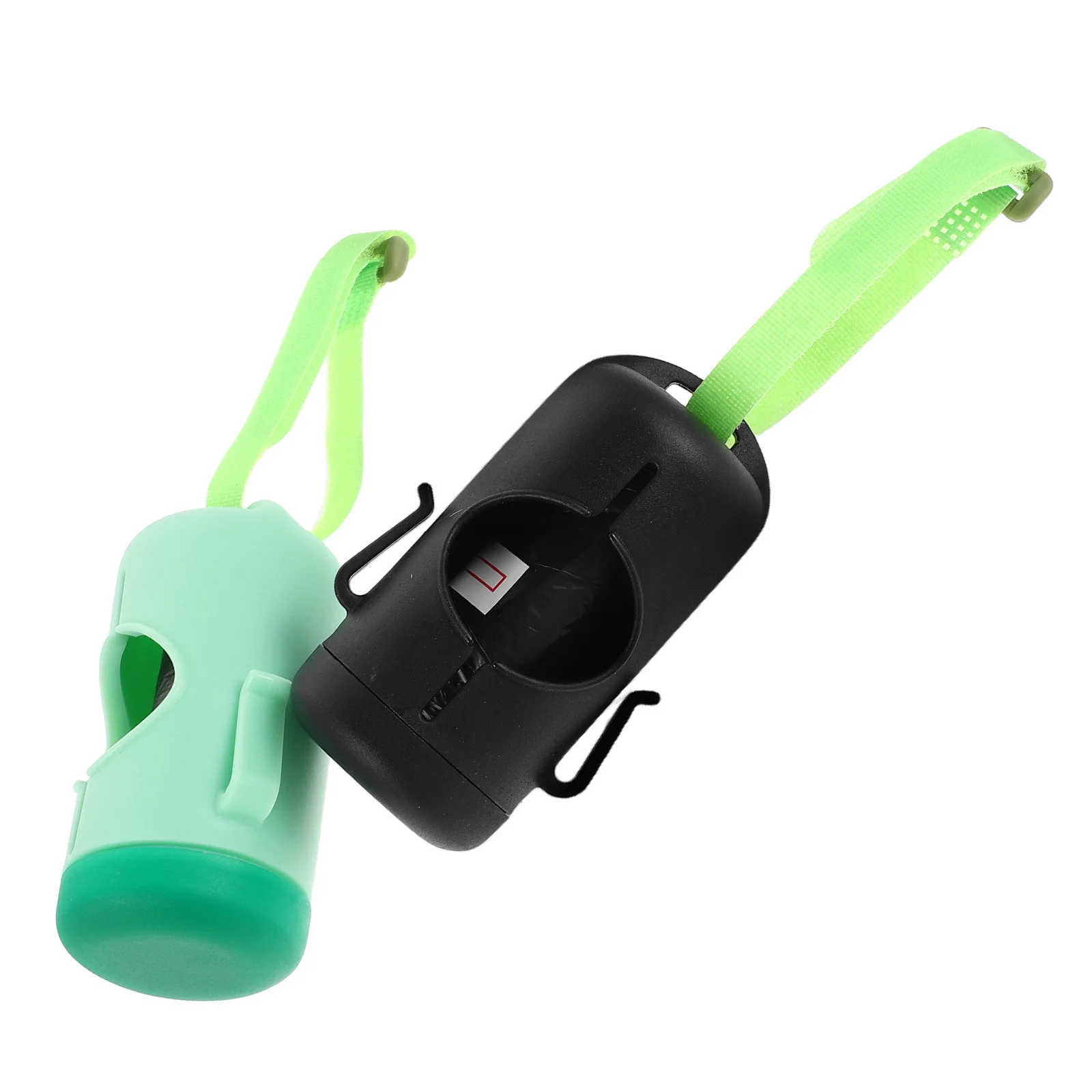 

2Sets Pet Waste Bag Holder Durable Plastic Large Capacity Storage Quick Suitable for Parks Neighborhoods Vacations