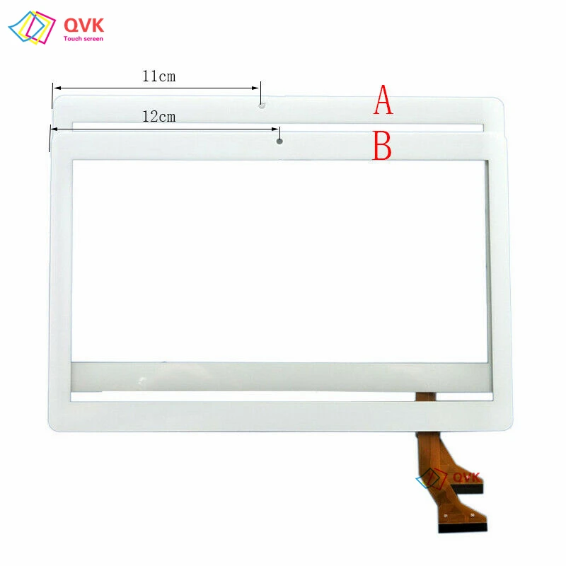 10.1 cala nowy czarny biały P/N GT10PG127 V2.0 Tablet PC pojemnościowy ekran dotykowy czujnik Digitizer zewnętrzny szklany Panel