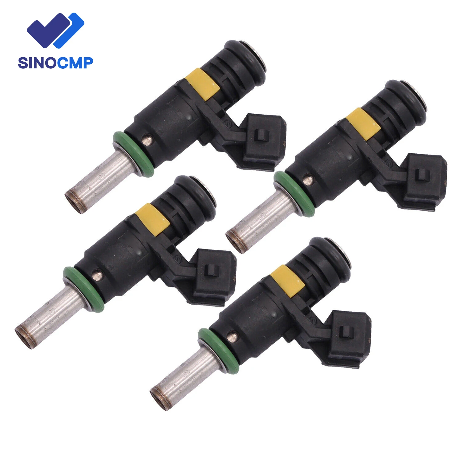 

4pcs 8M6002428 Fuel Injectors For Mercury 100 115 65 75 80 90 Quicksilver Mariner Outboard 4-Stroke