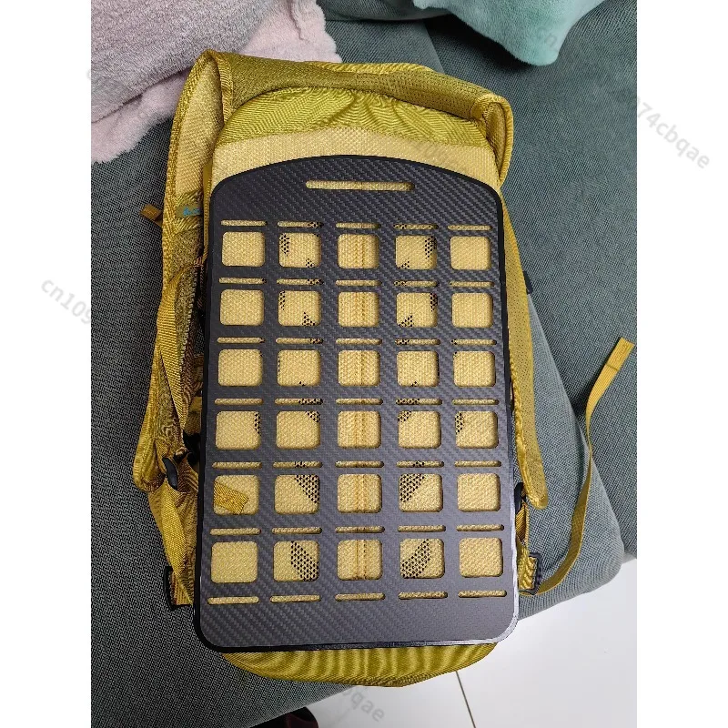 1.5mm Carbon Fiber Backpack Support Panel Lightweight Ergonomic Back Frame Plate for Bag Modification Universal Upgrade