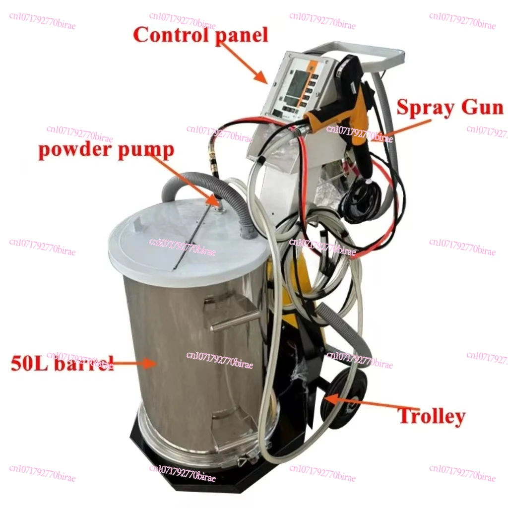 

Powder Gun for Spraying Metal Intelligent Electrostatic Powder Coater