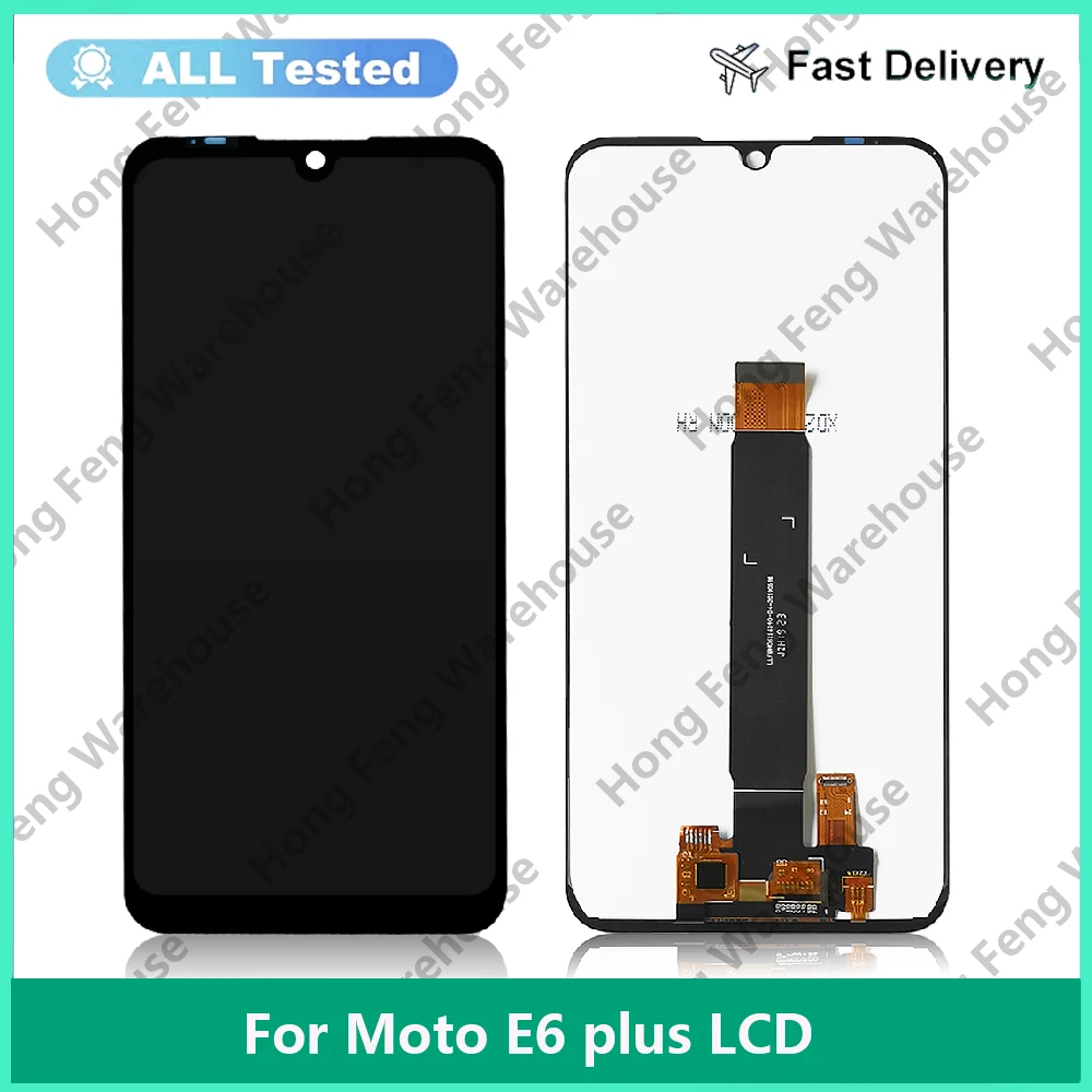 

NEW For Motorola Moto E6 Plus XT2025 XT2025-1 XT2025-2 Lcd Display With Touch Screen Digitizer Assembly Replacement Repair Parts