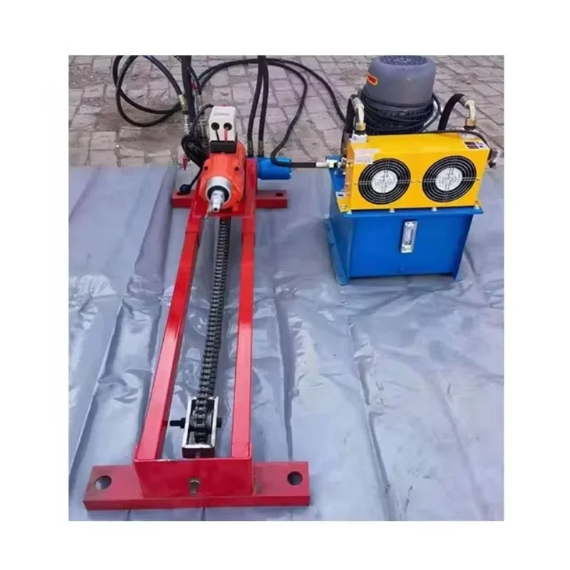 Rhinestone Pipe Jacking Machine/drilling Machine Hydraulic Pipe Jacking Machine Efficient Laying Of Underground Pipeline Tool