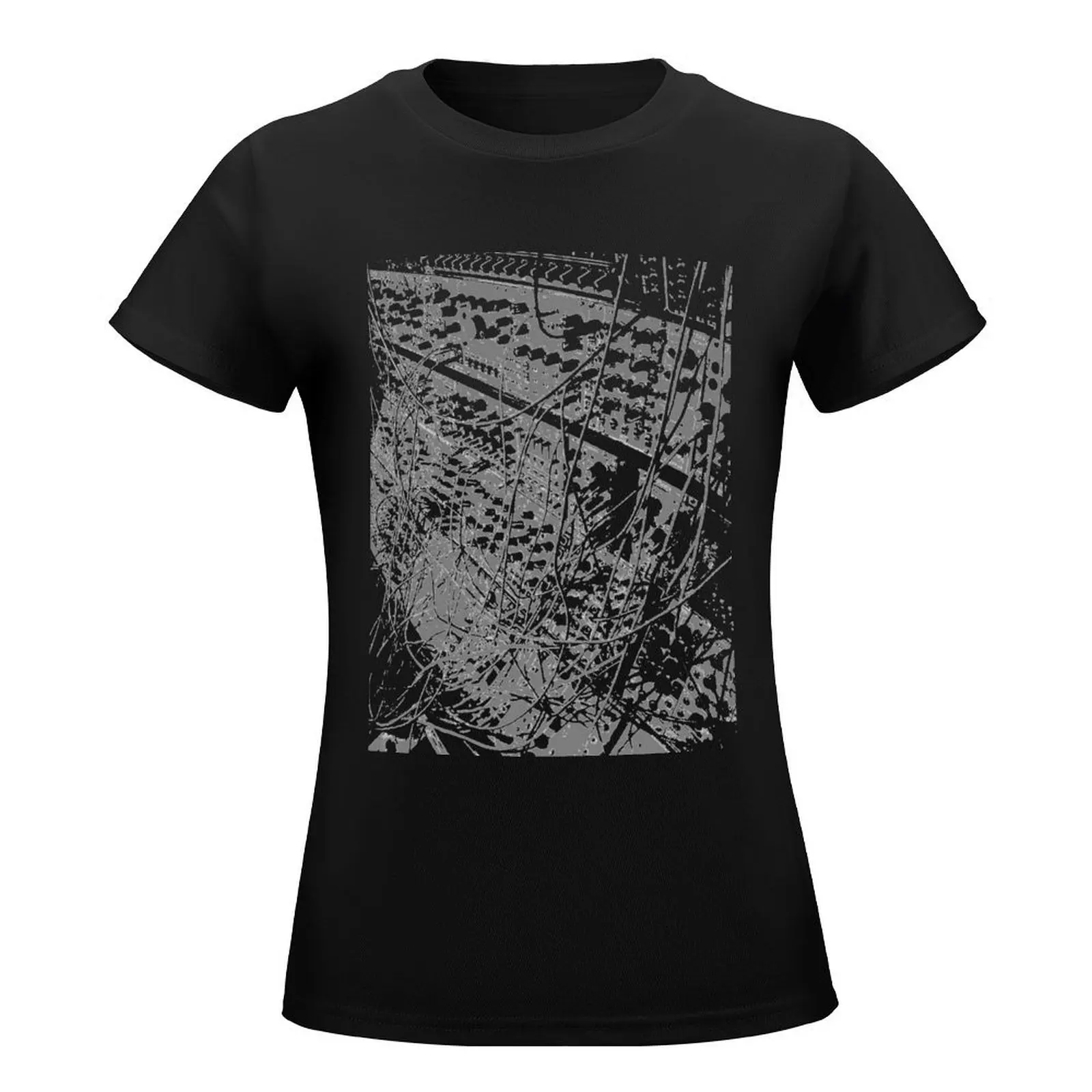 modular synthesizer T T-Shirt vintage clothes aesthetic clothes western t shirts for Women