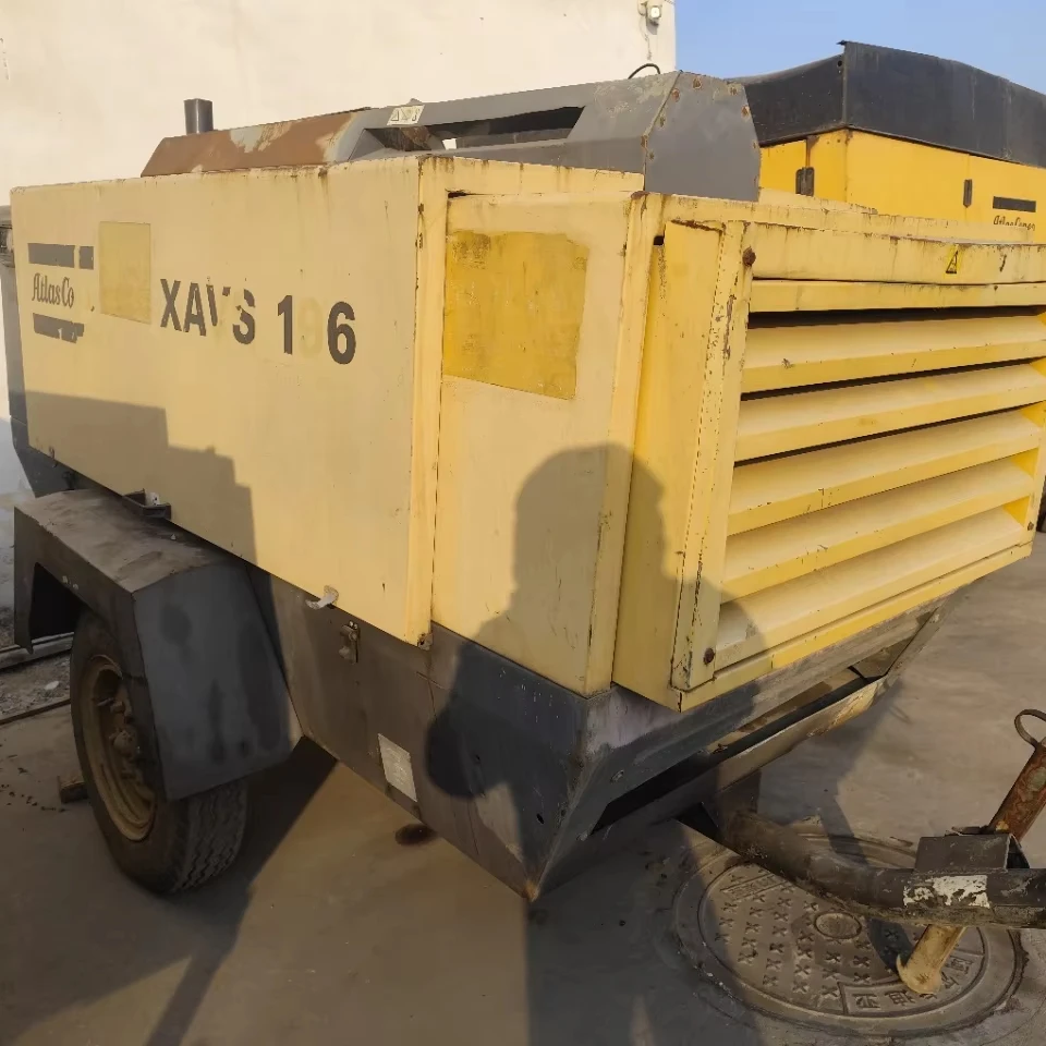 Competitive Price Atlas Copco XAS186 Used Air Compressor For Sale