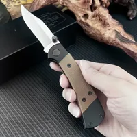 BK 112 Portable Folding Knife T6 Aluminum with Micarta Handle-window Breaker-self-defense-tactical Defense Tool Man's Gift
