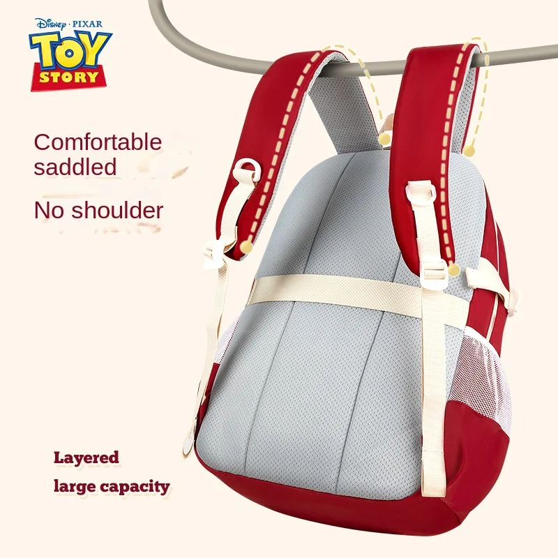 Disney Leisure Girl School Bag Frozen Grade 3-6 Middle High Student Shoulder Orthopedic Backpack Large Capacity Light Mochilas