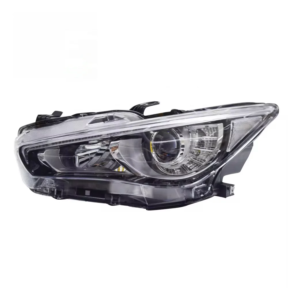 

Auto-y Car Accessories Halogen & Xenon Car Headlamp Headlight Headlights Head Lights Front Lamps for 2014-2017 Infiniti Q50