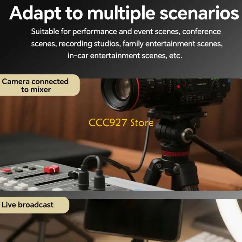 B03F Studio Grado 6.35 mm Audios Aislador ruido Transformación del cuerpo metal cuerpo elimina las interferencias