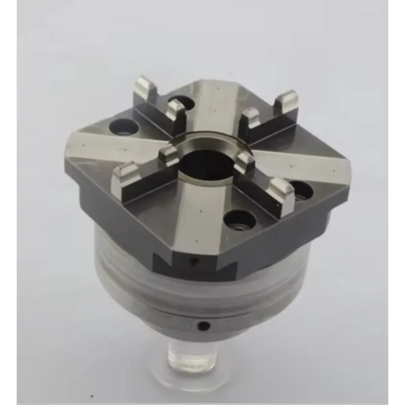 4 Jaw Rapid Action Pneumatic Lathe Chuck Compatible ER-007523 Positioning Fixture Clamping Machine Tools Accessories