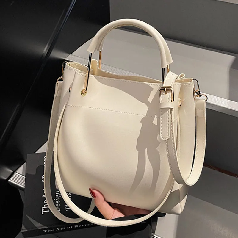 

Women Simple Shoulder Bags Solid Color Casual Crossbody Bags Zipper Closure Versatile Shoulder Bag Travel Shopping Work Date Bag