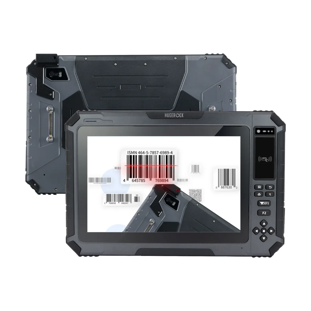 

For R101 10.1" Touchscreen NFC 14600mAh Android Octa Core MTK Industrial Tablet PC Barcode Scanner Rugged